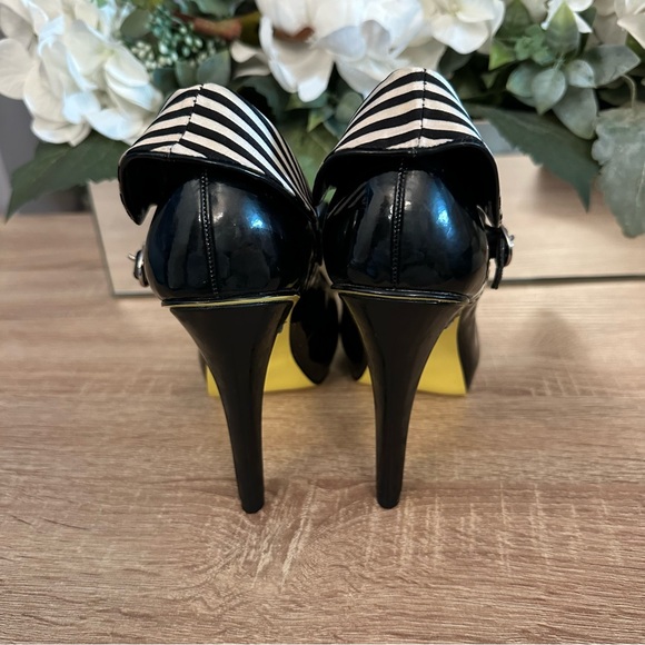 HARAJUKU LOVERS DIAMOND BLACK STILETTO HEELS BY GWEN STEFANI - Picture 4 of 13